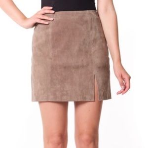 Blank NYC Suede Miniskirt Size 26